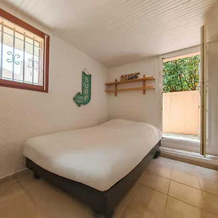 Le Jasmin Vue Mer, Climatisation, 10min à Pied Du Centre-ville Et De La Gare Appartement