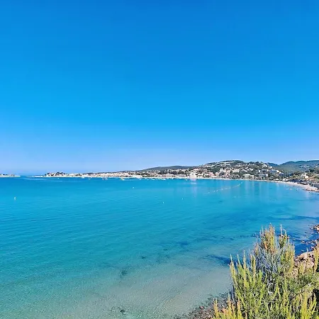 Le Jasmin Vue Mer, Climatisation, 10min A Pied Du Centre-ville Et De La Gare
